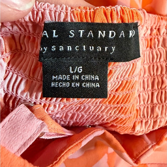 Sanctuary Vibrant Orange and Pink Maxi Dress - Picture 4 of 5